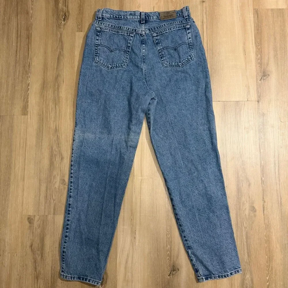 Vintage Levi’s Acid Wash 550 Denim Jeans Retro Fit Oversized Mom Jeans Sz 14 90s